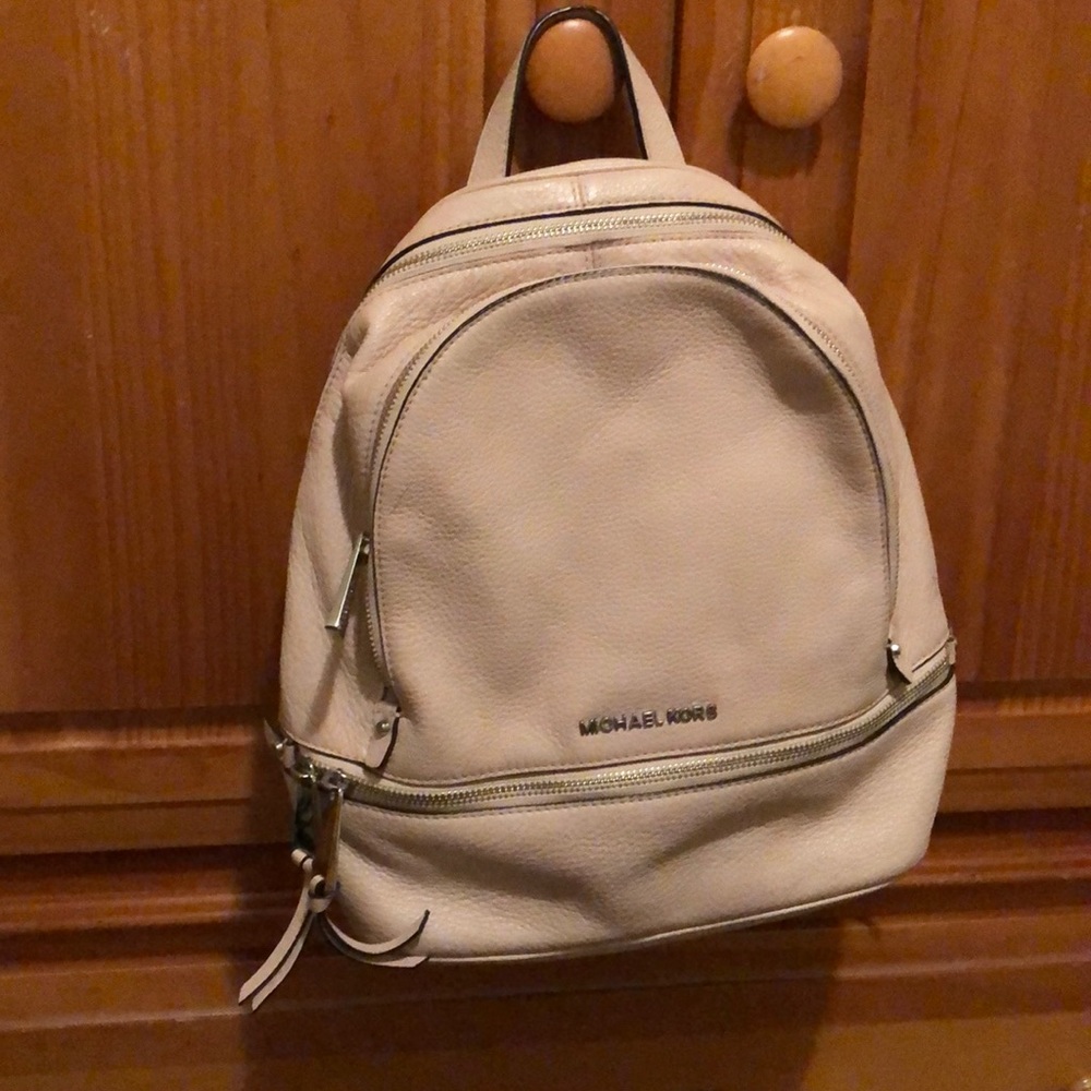 Michael Kors blush backpack